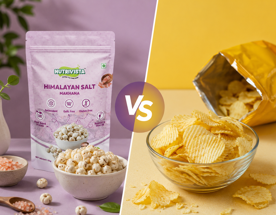 Makhana vs Chips: Which Snack is Better for Your Health?