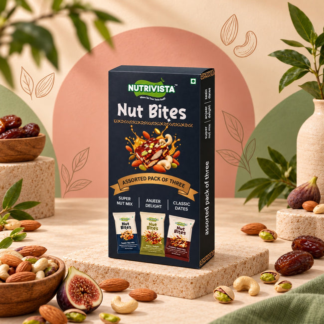 Nut Bites Assorted Pack of Three