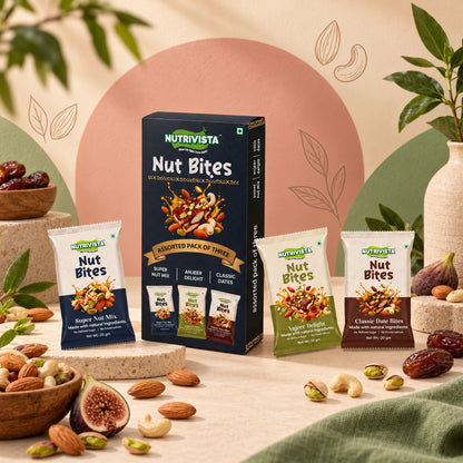Nut Bites Assorted Pack of Three